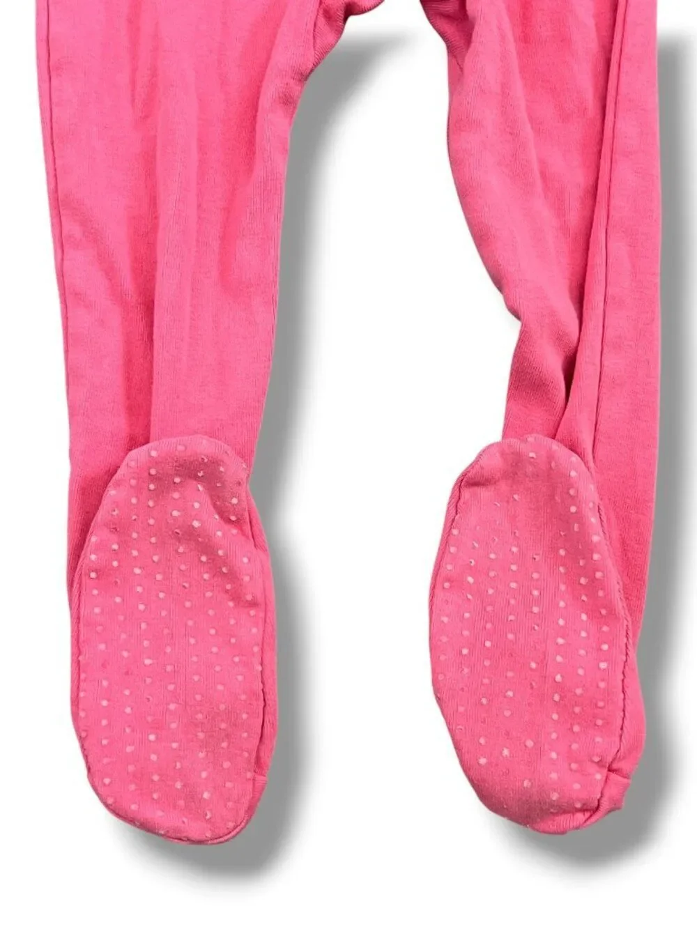 Primary Organic Cotton Zippered Pink Footed Sleeper Pajama Size 2